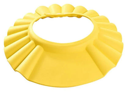 Baby Shower Cap Children Safe Bath Bathing Shampoo Caps Wash Hair Adjustable Elastic Shield for Kids Protective Bath Accessories